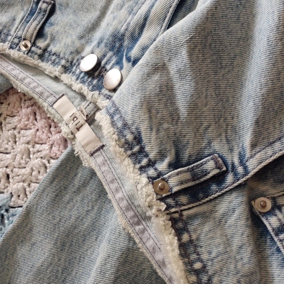 Tibi Size 32 Acid Iceberg Denim Newman Jean - Picture 16 of 16